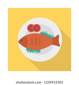 fish  seafood   plate  