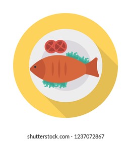 fish  seafood   plate  