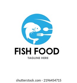 Fish and seafood restaurant logo, BBQ Fish and Sushi logo, Fish logo with minimalist style. Fish logo 
