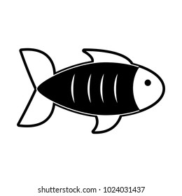 Fish seafood symbol