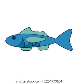 Fish seafood symbol