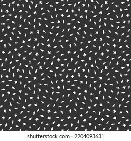 Fish Seamless Pattern Background. Vector illustration backdrop.