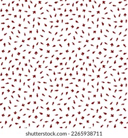 Fish Seamless Pattern Background. Vector illustration backdrop.