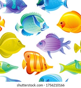 Fish seamless pattern 