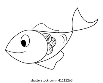 fish shape for drawing