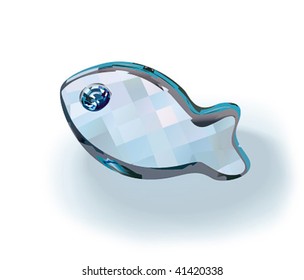 Fish shaped jewel