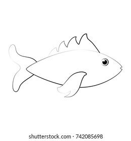 fish sideview icon image