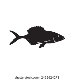 fish silhouette free eps with fully editable