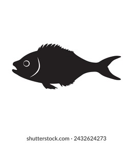 fish silhouette free eps with fully editable