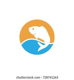 fish silhouette logo