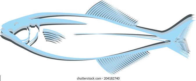 Fish Silhouette vector art