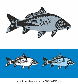 Fish. Simple vector.
