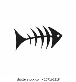 Fish skeleton