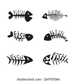 fish skeleton
