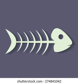 fish skeleton