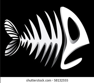 Fish Skeleton;