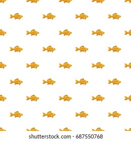 Fish snack for beer pattern seamless repeat in cartoon style vector illustration