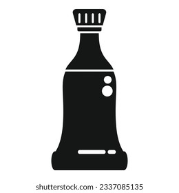 Fish soy sauce icon simple vector. Japanese food. Asian menu