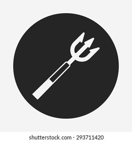 Fish spear icon