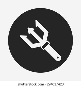 Fish spear icon