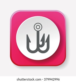 Fish spear icon