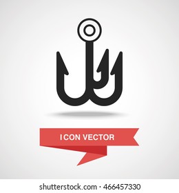 Fish spear icon