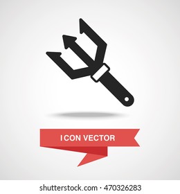 Fish spear icon