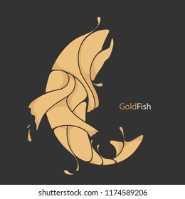 fish splash silhoette