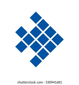 fish and square logo vector