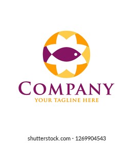 Fish star logo