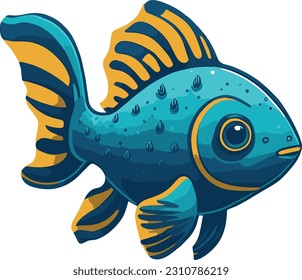 Diseño de pegatinas de pescado para todas sus necesidades de decoración
