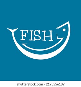 Fish, a stylized symbol for the logo