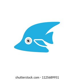 Fish Summer Logo Icon Design