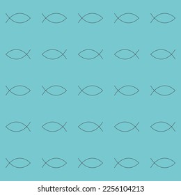 Fish swim in the aquarium