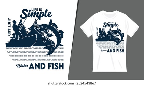 fish t shirt design, fishing