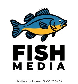 fish t shirt logo design