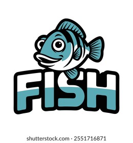 fish t shirt logo design