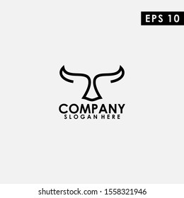 Fish Tail Logo Design Modern Vector Template. Whale Tail. Vector Illustration
