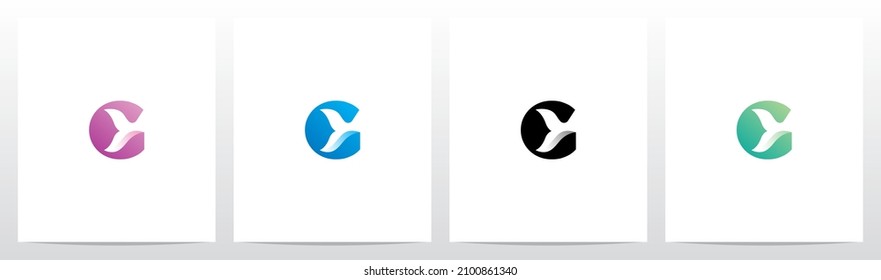 
Fish Tail On Letter Logo Design G