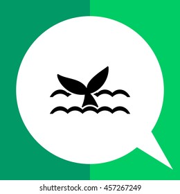 Fish tale icon