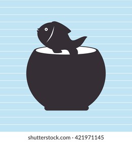 fish in fish tank design 