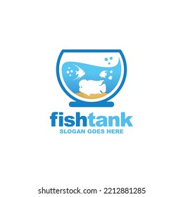 Logo-Design des Fischtanks