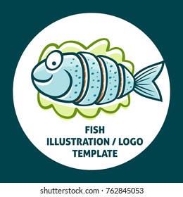 Fish Template Illustration