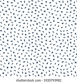 Fish themed freehand drawings seamless pattern. Hand drawn fish elements doodles design for wallpapers, wrapping, backgrounds. Vector illustration.