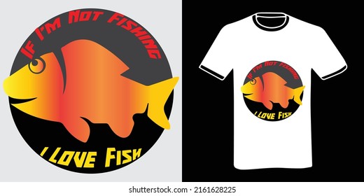 Fish T-Shirt Design vector files