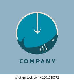 Fish Under Water Logo for company