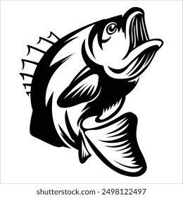 Arte vectorial de pescado, iconos y gráficos 