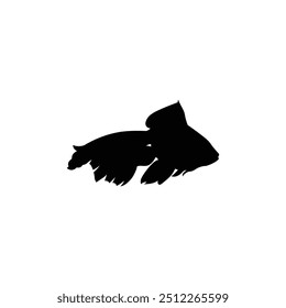 Fish vector by hand drawing.Fish tattoo on white background.Black and white fish vector on white background.