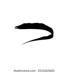 Fish vector by hand drawing.Fish tattoo on white background.Black and white fish vector on white background.