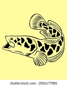 fish vector, can be used for posters, logos, stickers and t-shirts.